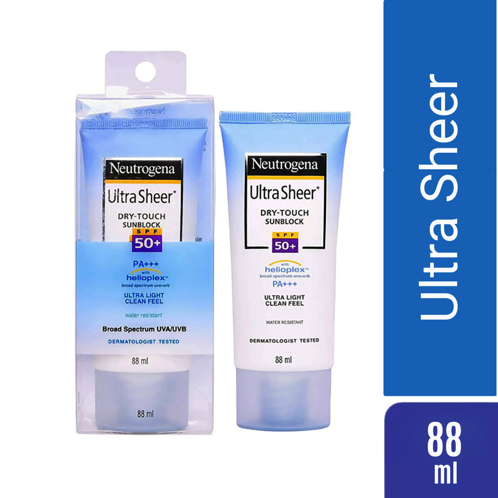 NEUTROGENA ULTRA SHEER DRY TOUCH SUNBLOCK (SPF 50+) 80ML