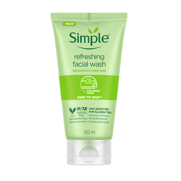 SIMPLE REFRESHING FACIAL WASH 150ML