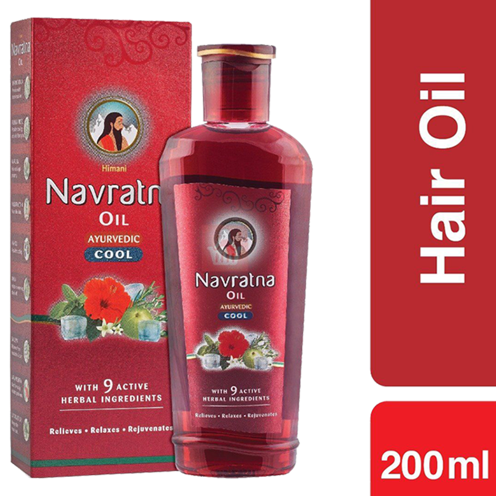 NAVRATNA AYURVEDIC OIL 200ML
