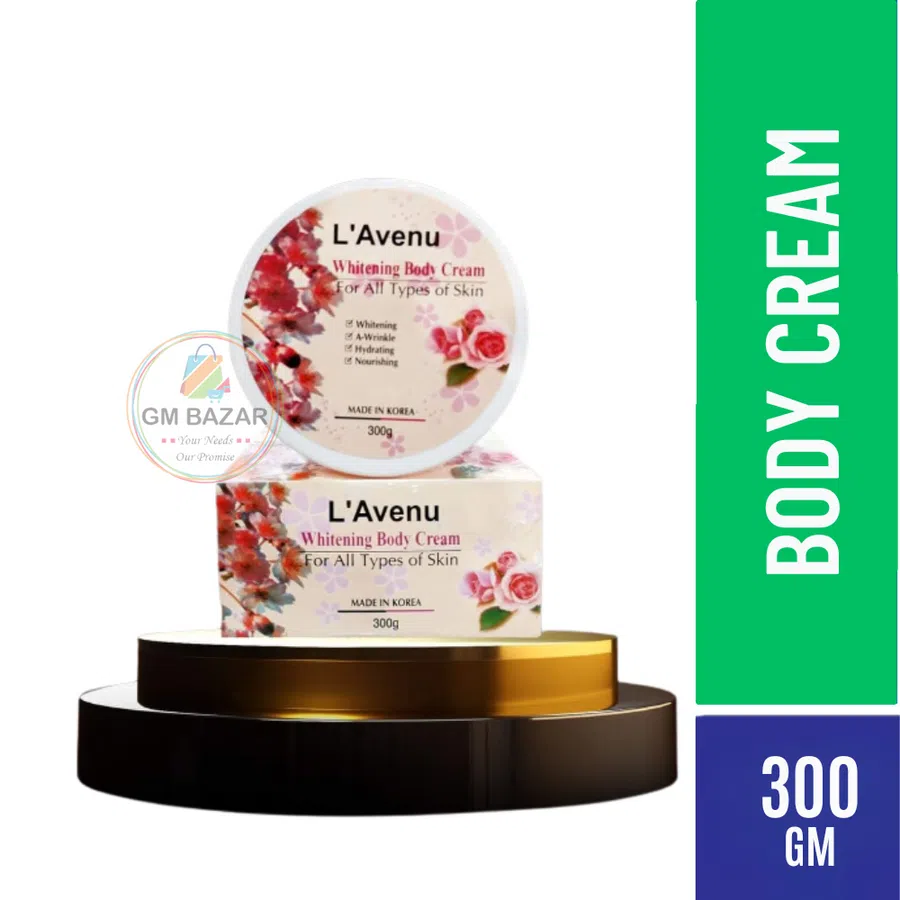 L'AVENU WHITENING BODY CREAM 300GM