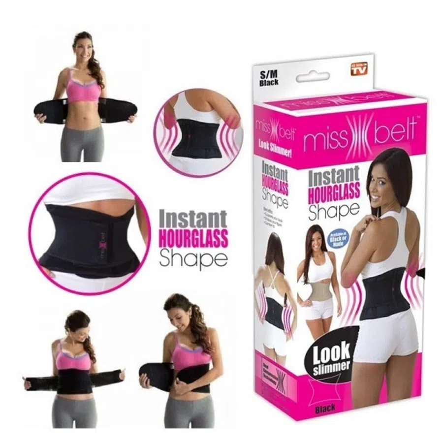 SLIMMING MISS BELT, WAIST INSTANT HOURGLASS SHAPE