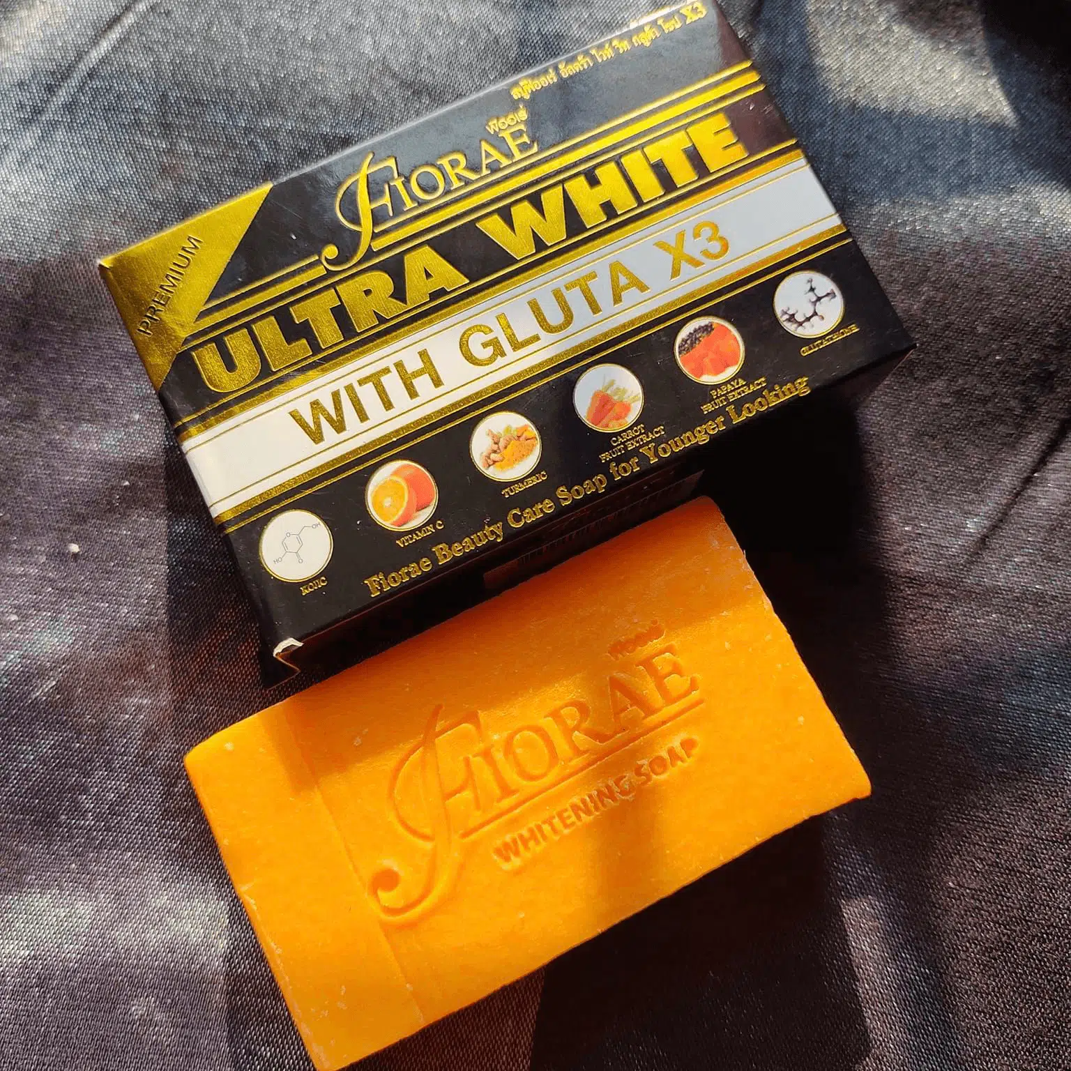 FIORAE ULTRA WHITE GLUTA X3 SOAP 165GM